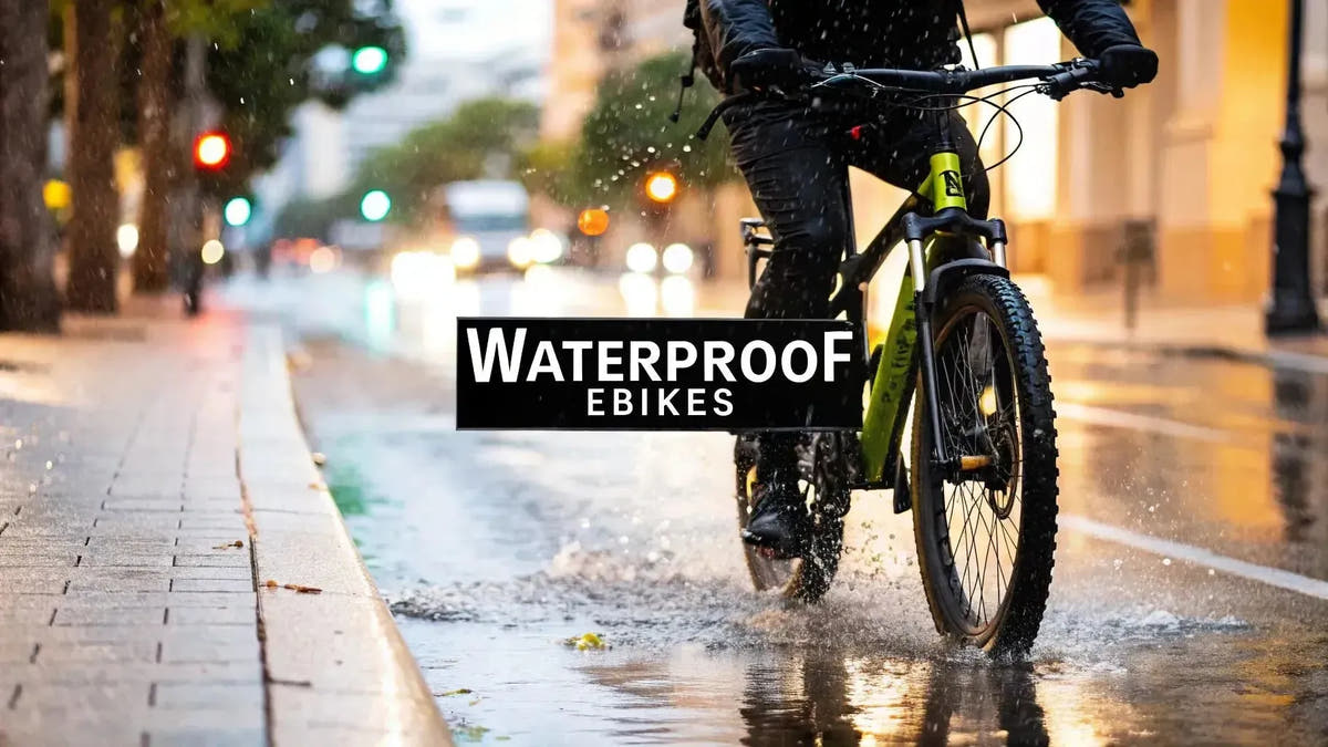 Are Ebikes Waterproof? Your All-Weather Riding Guide