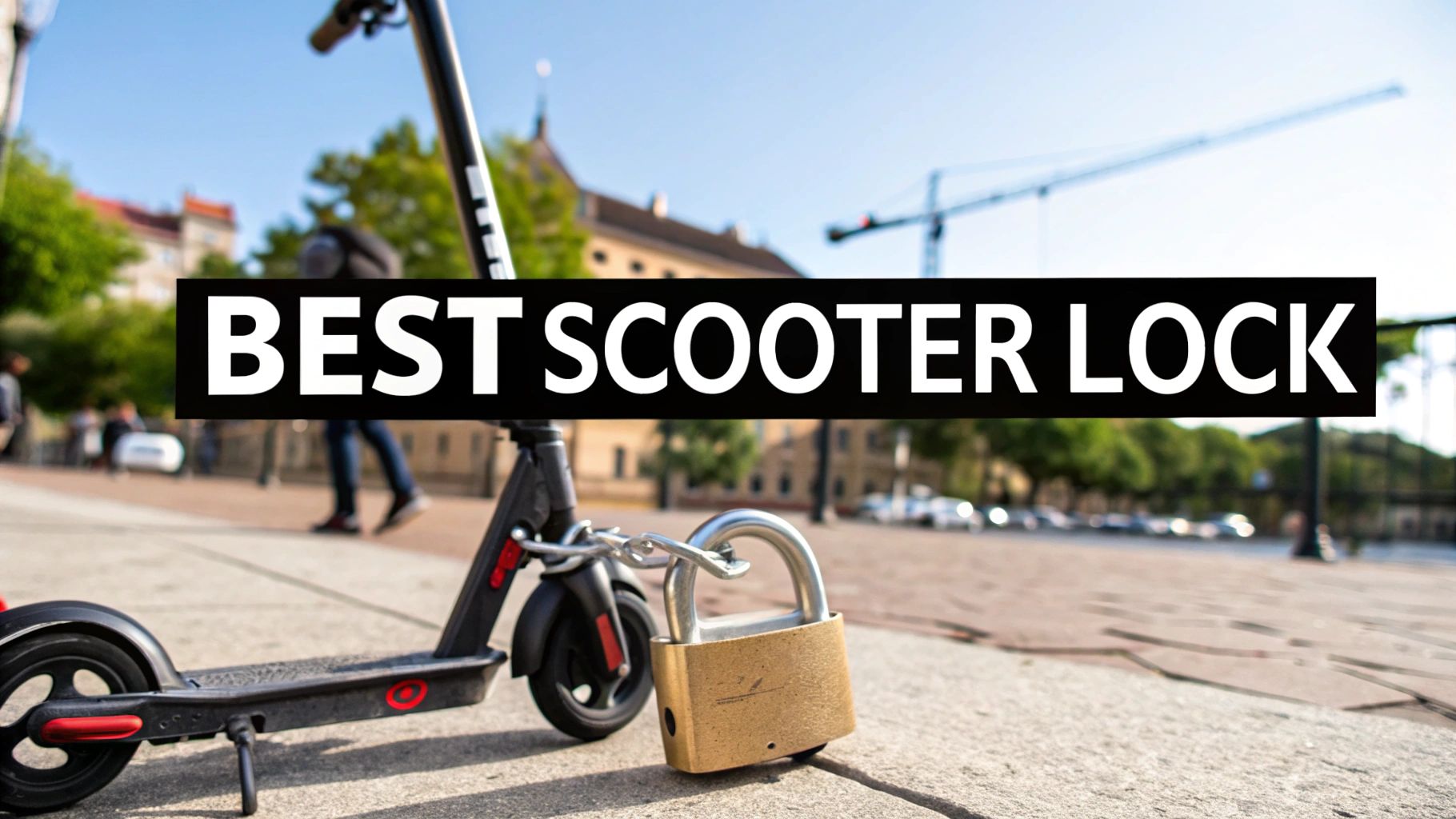Finding the Best Lock for E Scooter Security