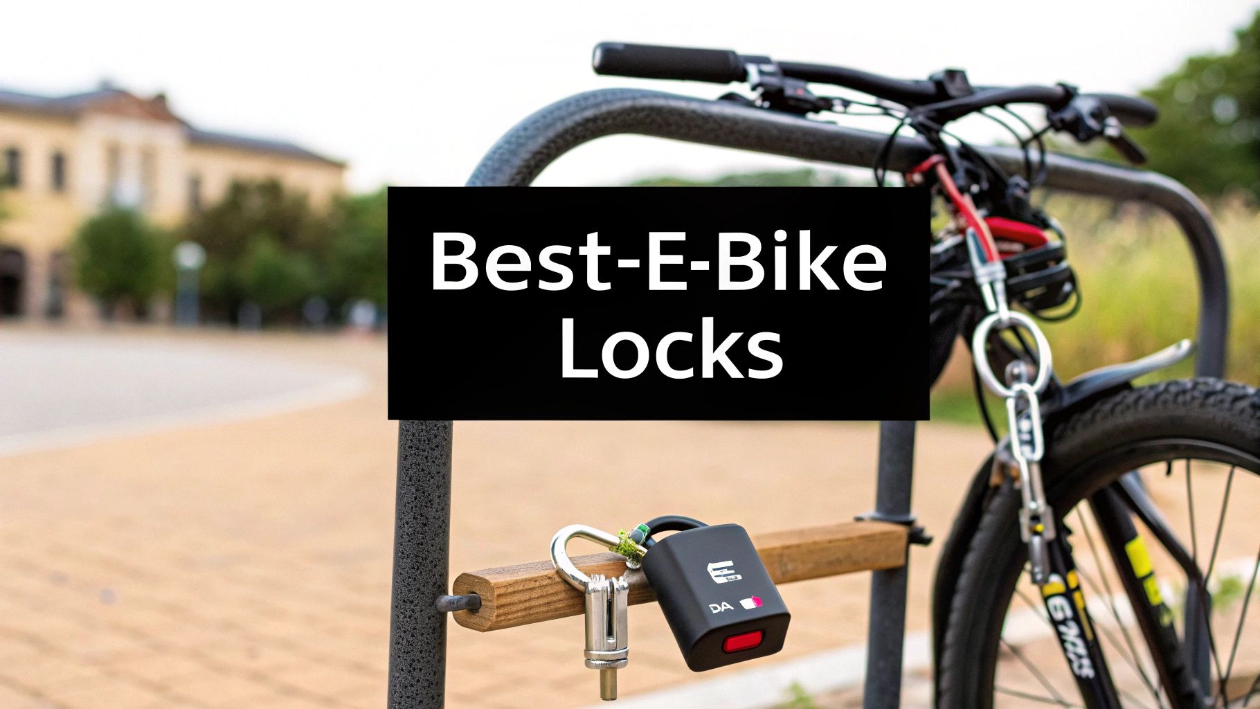 Best E-Bike Lock With Alarm: Ultimate Security for Your Ride