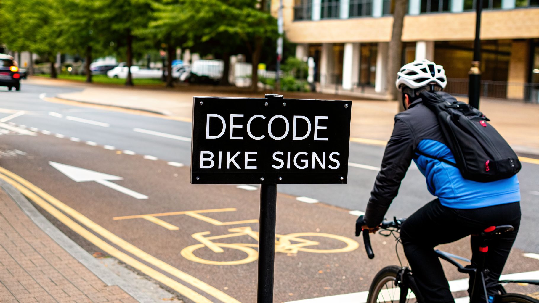 Decoding Bicycle Sign Meaning for Safe Urban Riding in the US and Australia