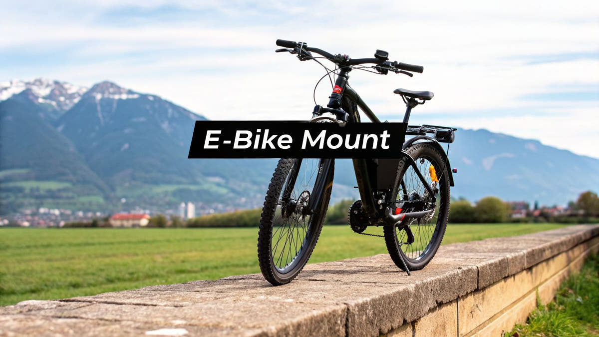 Choosing the Right E Bike Mount for Your Ride