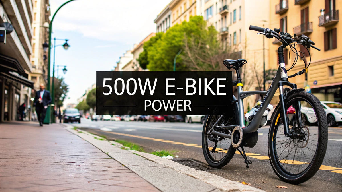Your Guide to the Electric Bicycle 500w