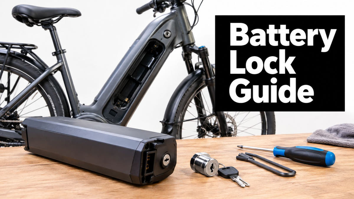 Electric Bike Battery Lock Replacement Guide