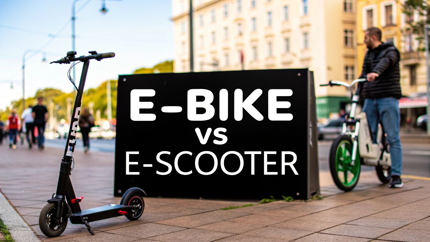 Electric bike versus electric scooter: Which is right for you?