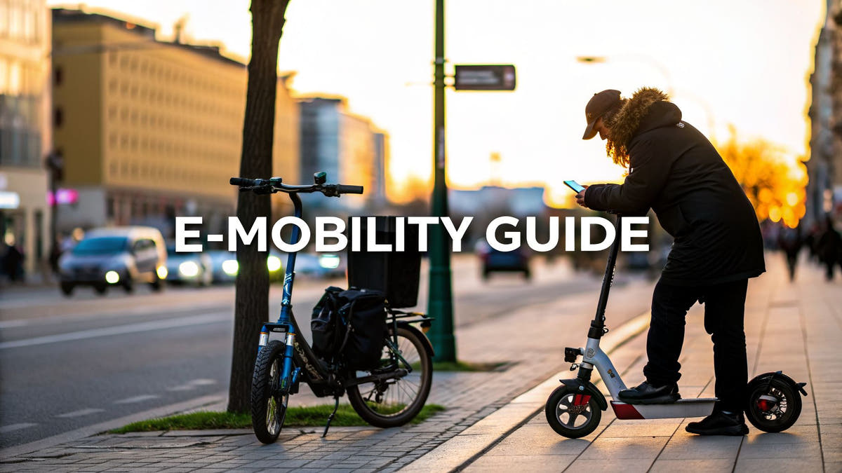 A Guide to Electric Bikes and Scooters for Adults
