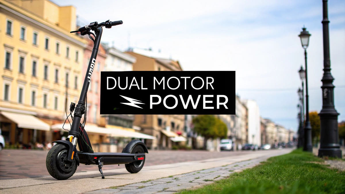 Electric Scooter Dual Motor: The Ultimate Explainer
