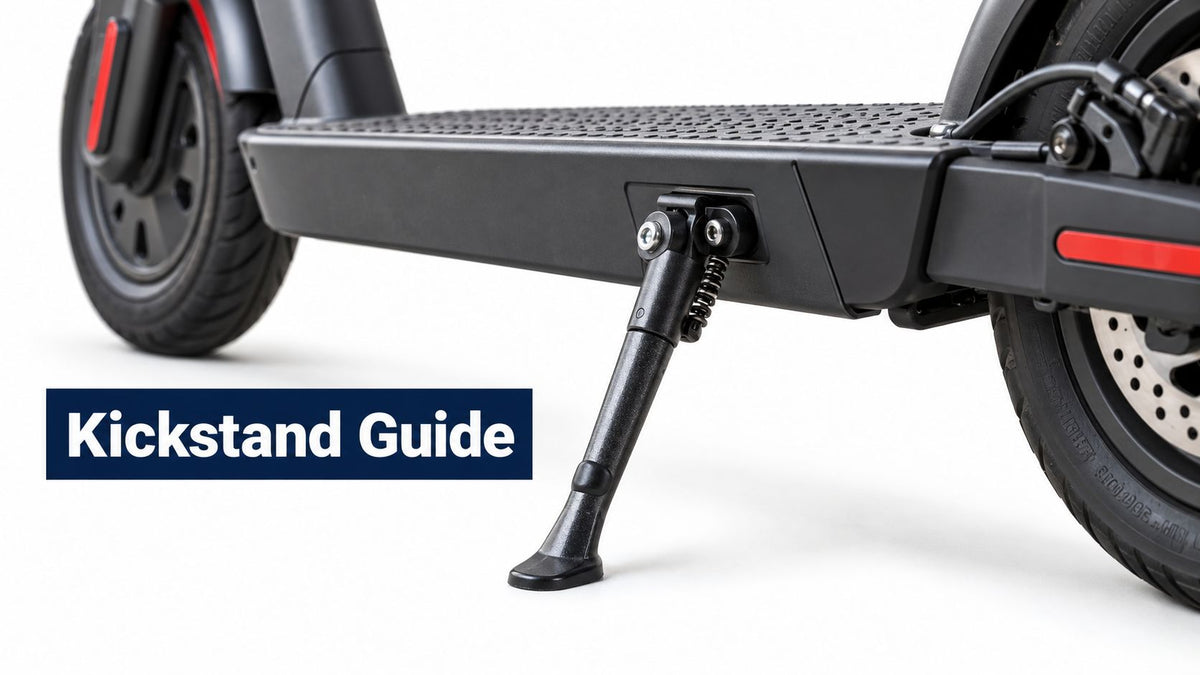 Electric Scooter Kickstand Guide: Types & Selection