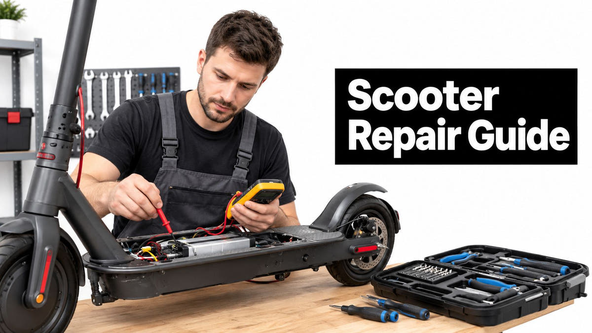 Electric Scooter Troubleshooting Guide That Works