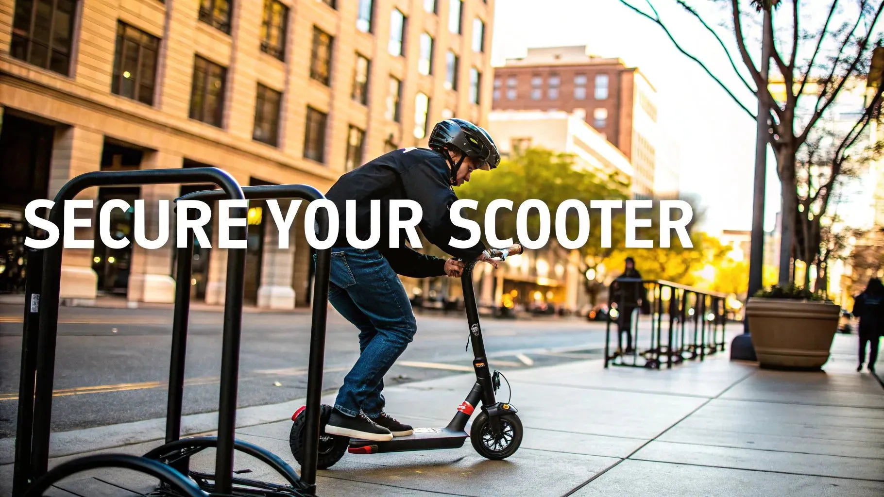 How to Lock Up a Scooter and Beat the Thieves