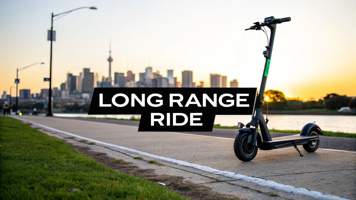 Your Guide to the Best Long Range Electric Scooter for Adults