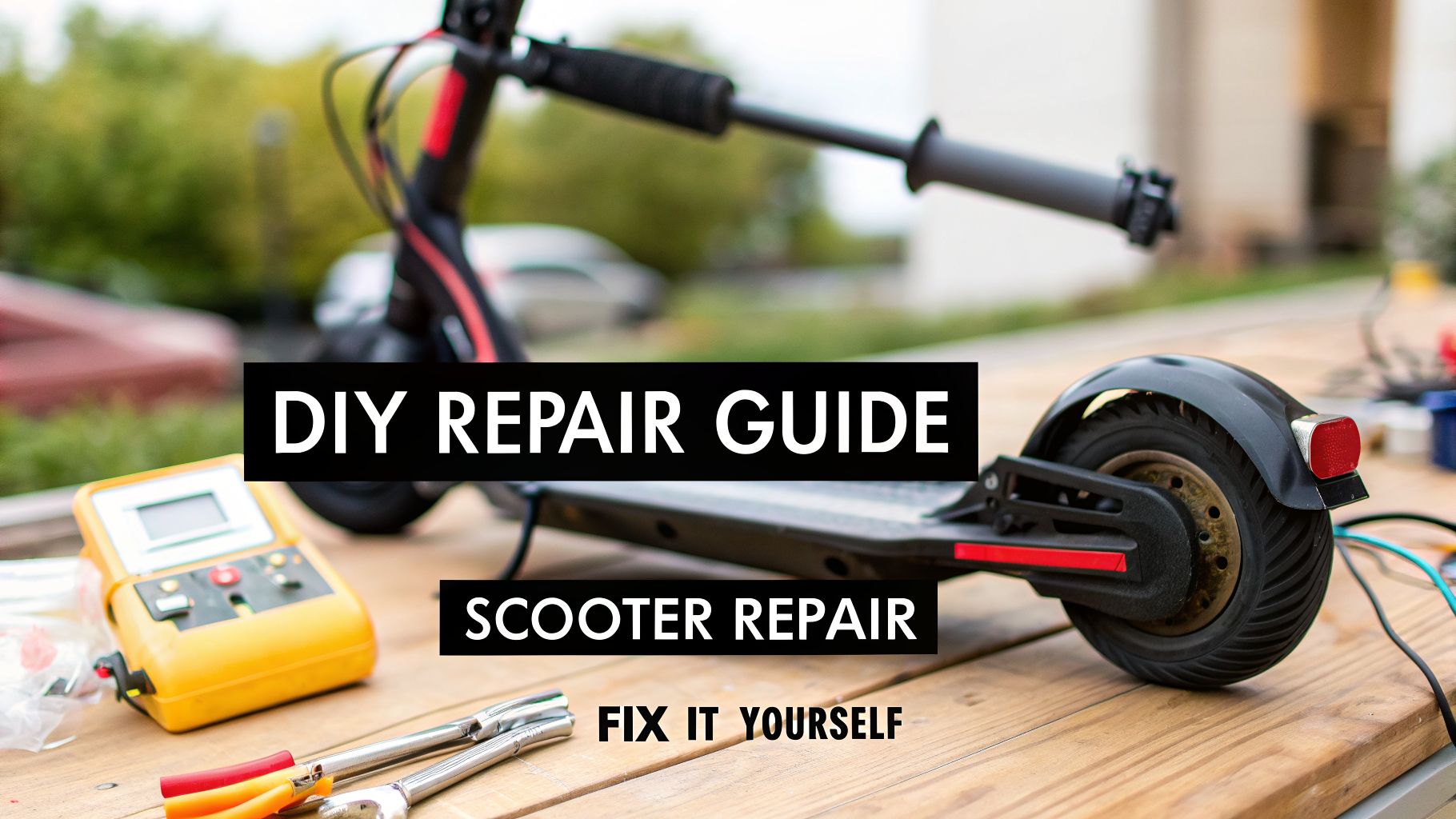 The Ultimate DIY Ninebot Scooter Repair Guide