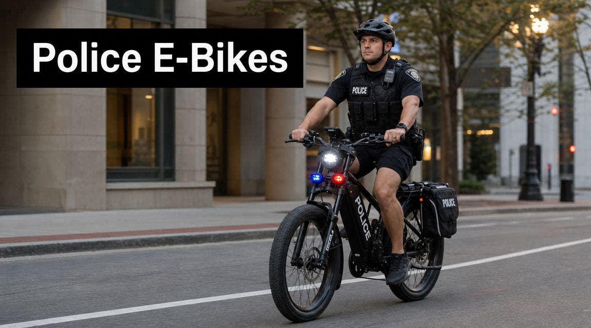 Police Electric Bikes: Agency Insights for 2026