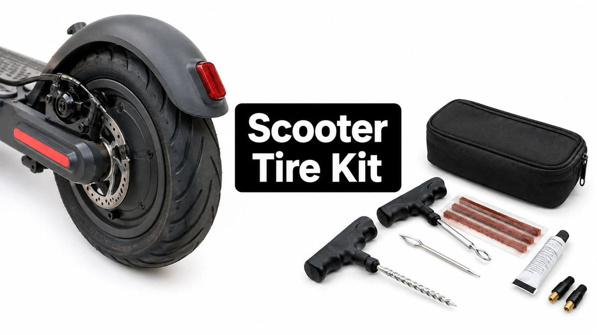 Scooter Tire Repair Kit: What to Carry and Why