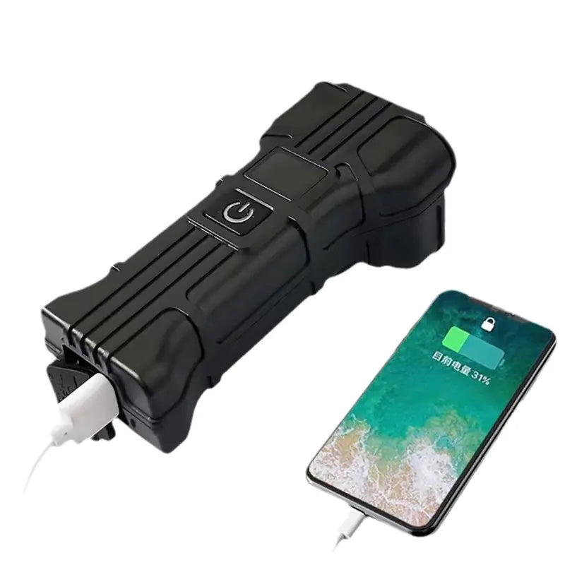 New Ultra Bright Bicycle Light with USB Rechargeable Torch