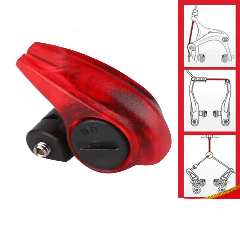 Mini Bicycle Brake Light - Waterproof LED Signal Light