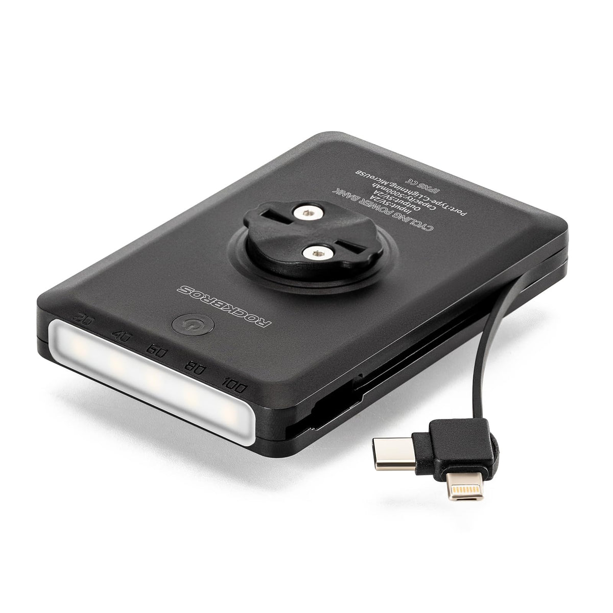 ROCKBROS Cycling Power Bank with Computer Mount