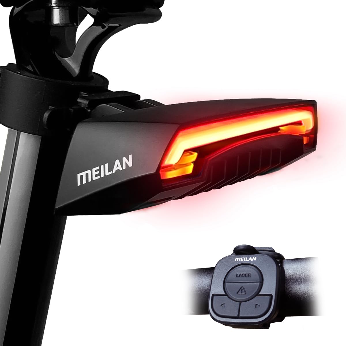 MEILAN X5 Rear Bike Light with Remote