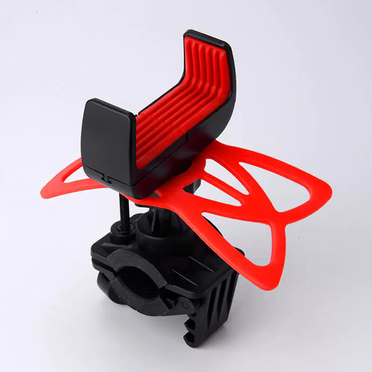 Silicone Bicycle Phone Holder with Shockproof Design