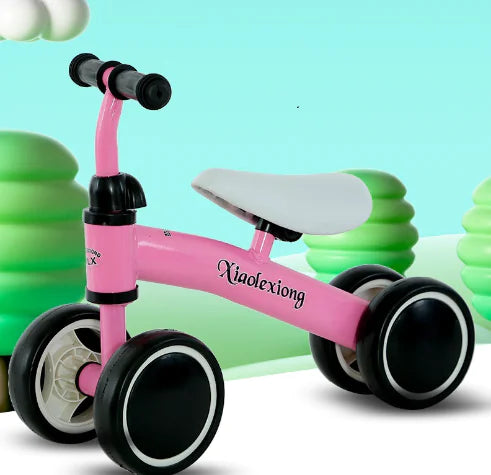 Kids' Balance Bike and Sliding Ride-On Toy