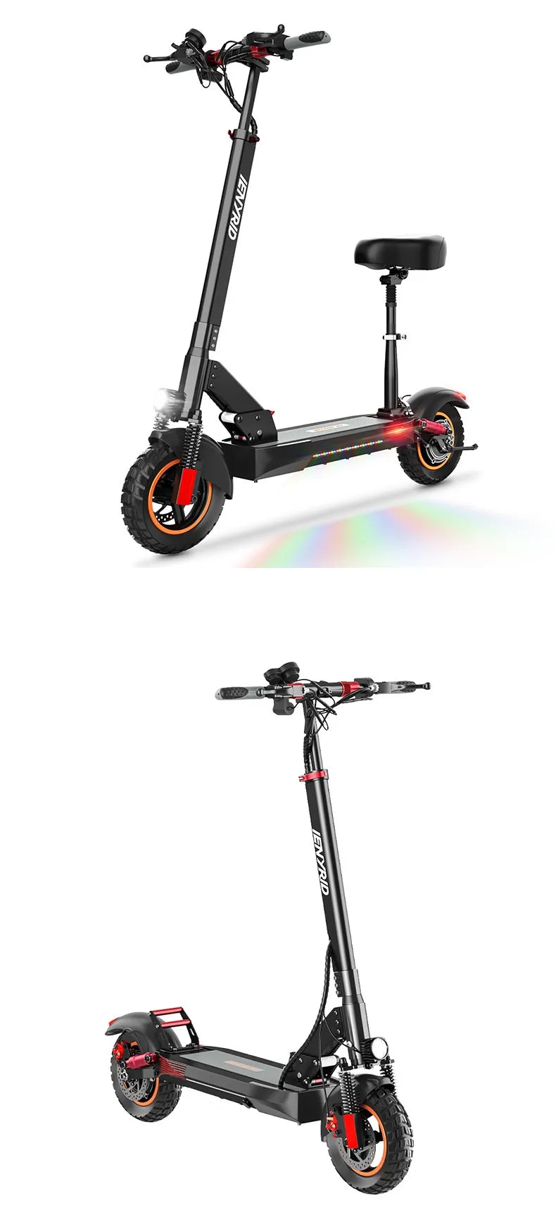 Roller mit zwei Stoßdämpfern