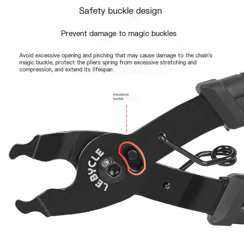 Bicycle Chain Breaker Tool with Quick Release Clasp