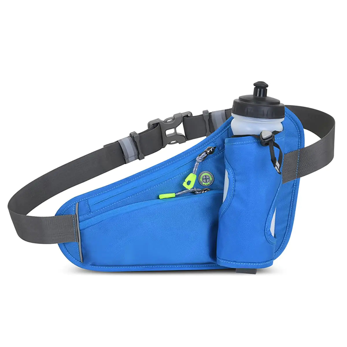Cycling Waist Pack with Bottle Pocket – Blue