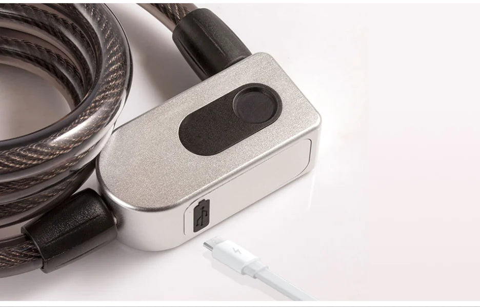 Smart Fingerprint Lock for Bicycle Steel Rims