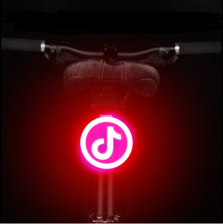 USB Rechargeable Bicycle Tail Light for Night Riding — Jitter option
