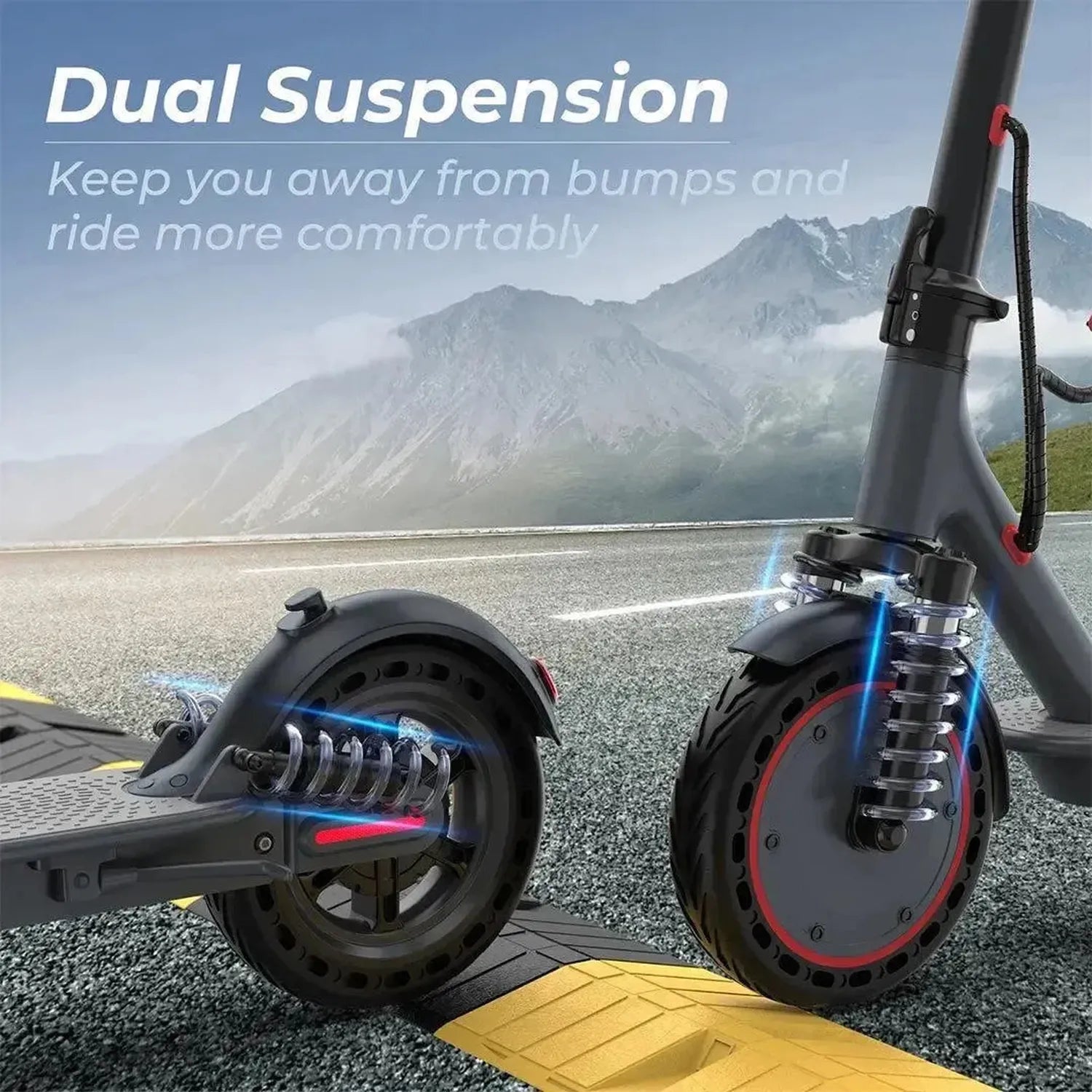 LADPED LP10 Electric Scooter Foldable with App and Suspension up to 35 Km/h