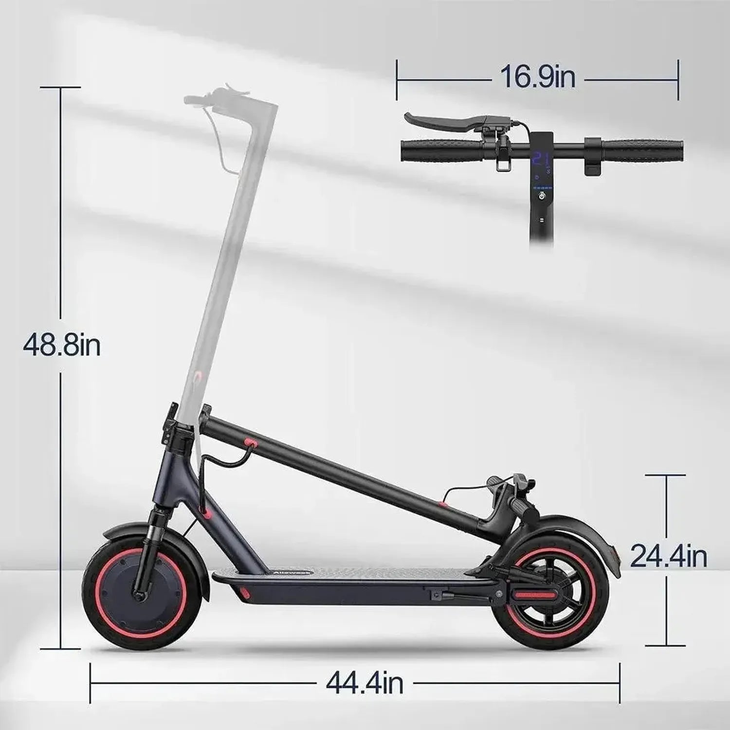 LADPED LP10 Electric Scooter Foldable with App and Suspension up to 35 Km/h
