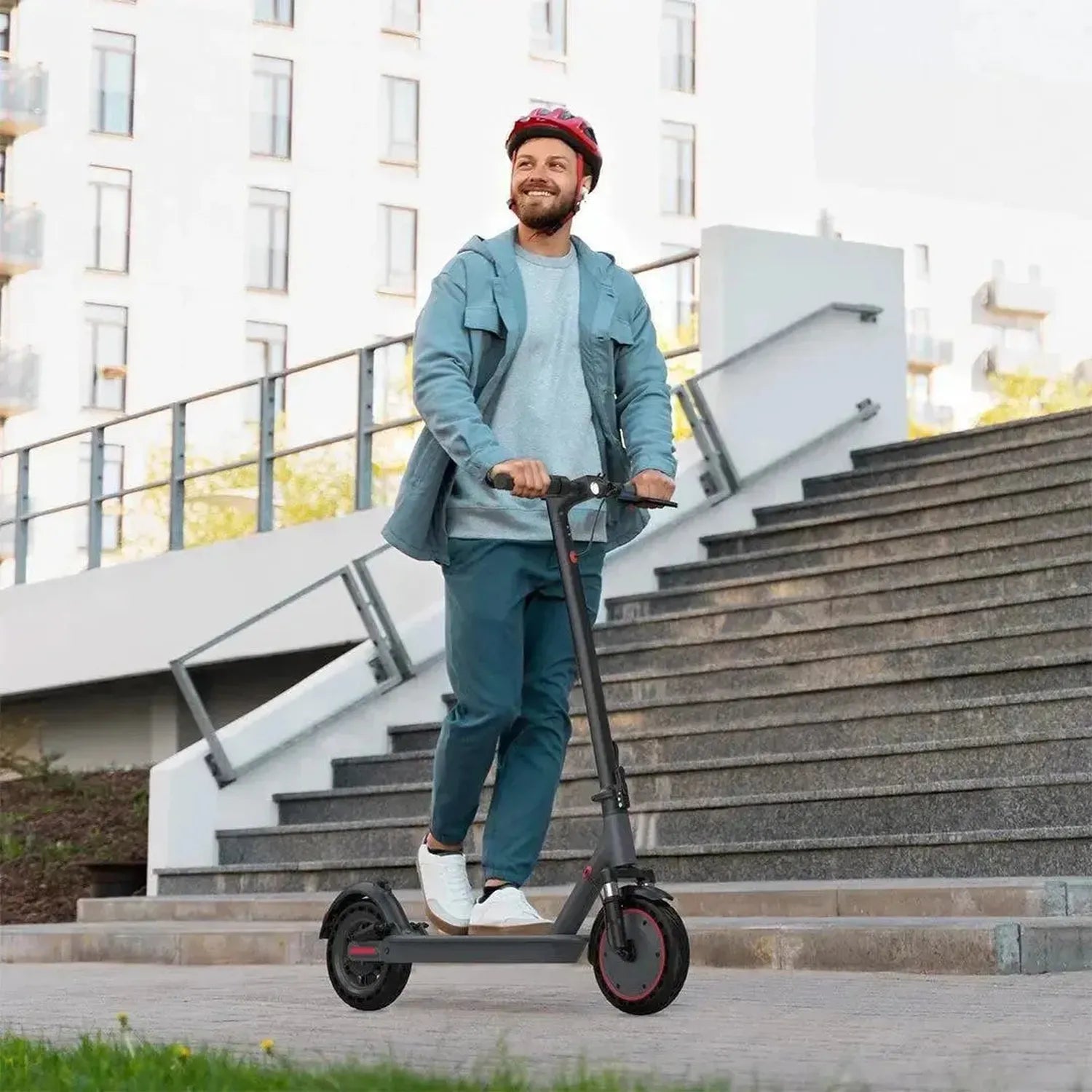 LADPED LP10 Electric Scooter Foldable with App and Suspension up to 35 Km/h