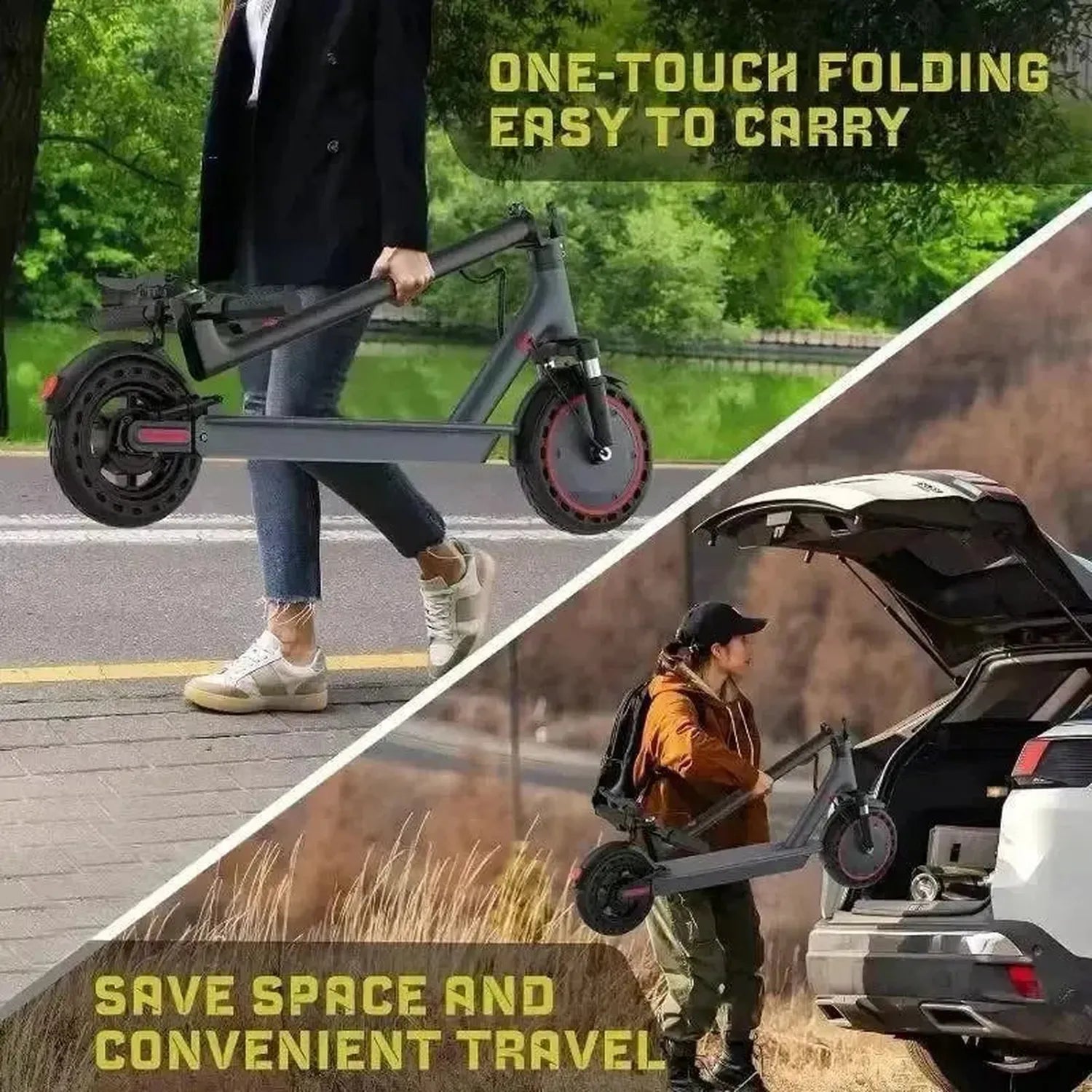 LADPED LP10 Electric Scooter Foldable with App and Suspension up to 35 Km/h