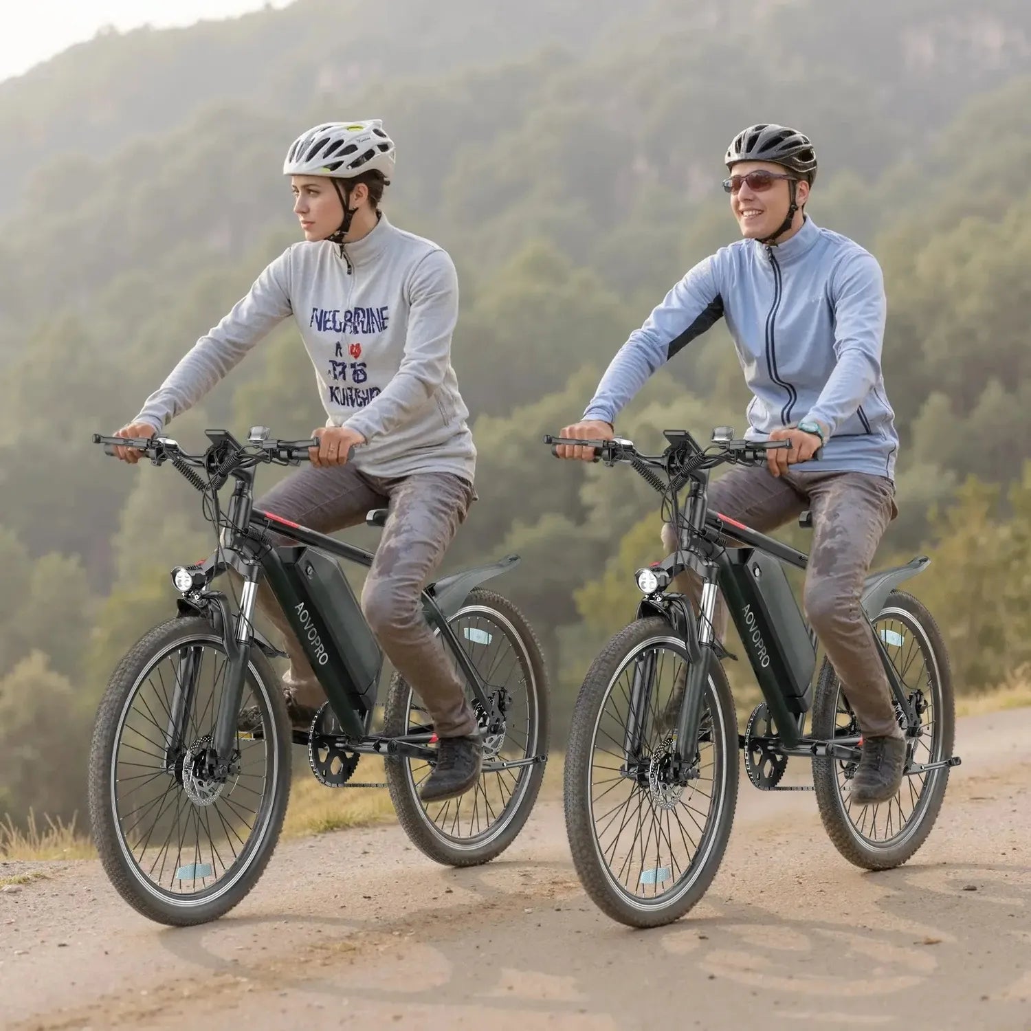 AOVOPRO BK90 Electric Bike for Adults & Teens Foldable Fat Tyre up to 35 Km/h
