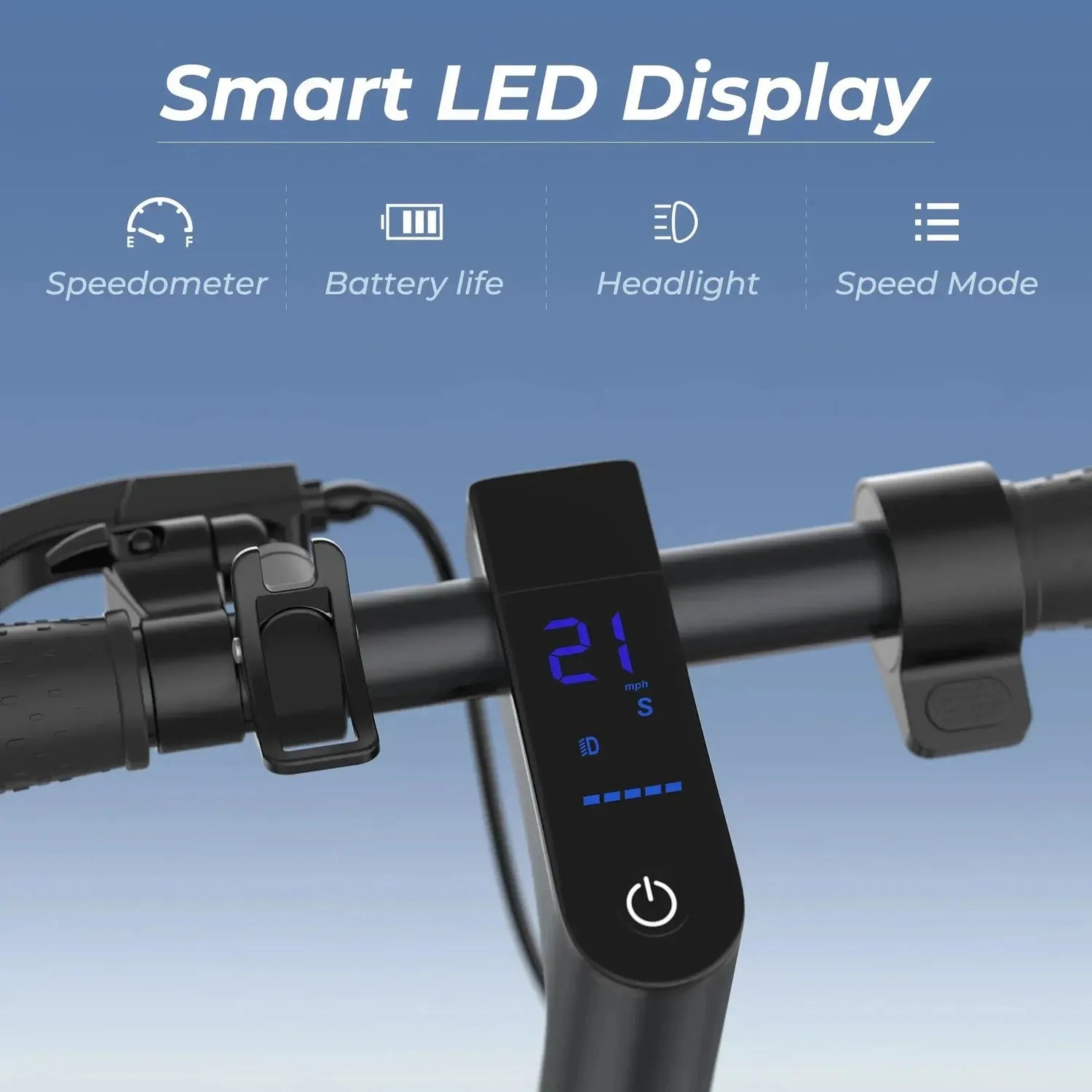 AOVOPRO TMax Electric Scooter Foldable with App and Suspension up to 35 Km/h