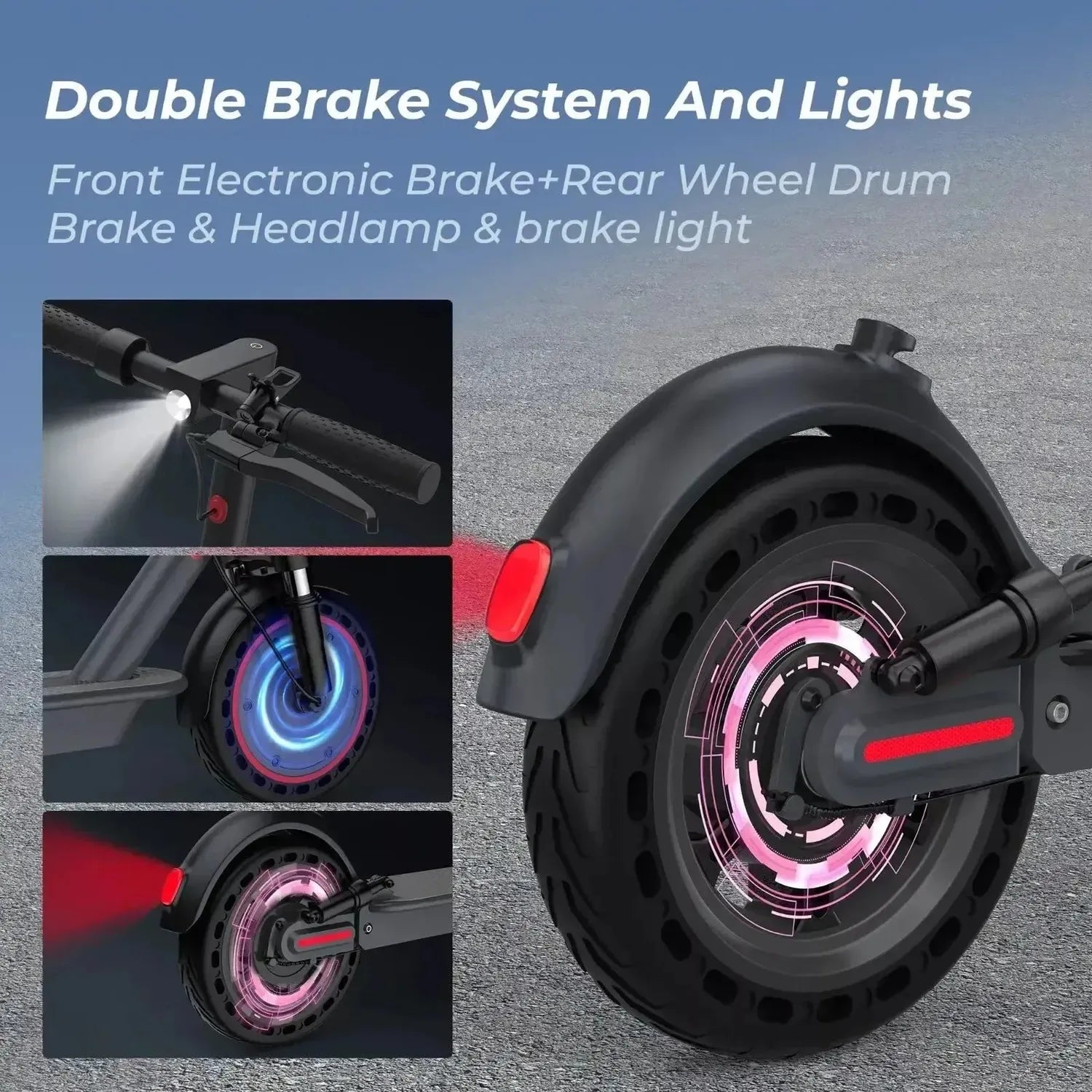 AOVOPRO TMax Electric Scooter Foldable with App and Suspension up to 35 Km/h