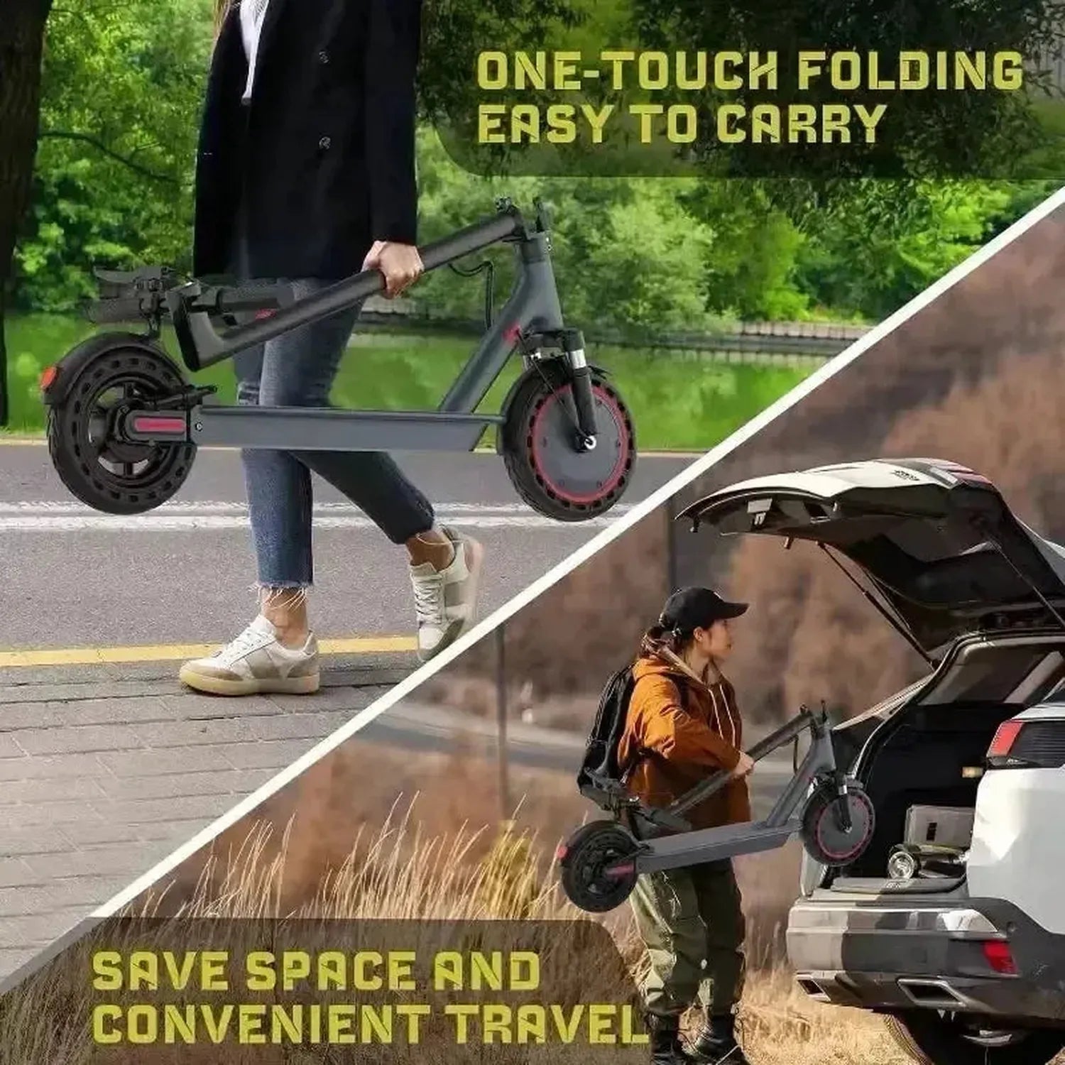 AOVOPRO TMax Electric Scooter Foldable with App and Suspension up to 35 Km/h