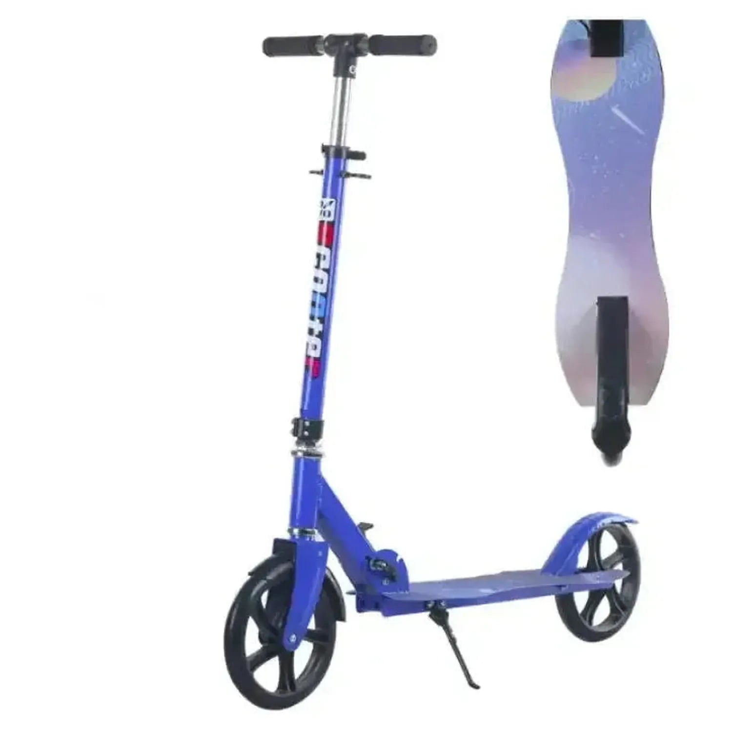 Adult and Youth Folding Scooter with Hand Brake Lightweight Foldable Design