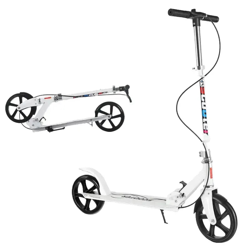 Adult and Youth Folding Scooter with Hand Brake
