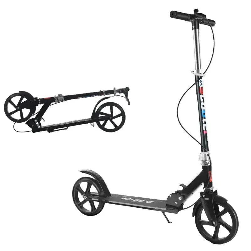 Adult and Youth Folding Scooter with Hand Brake