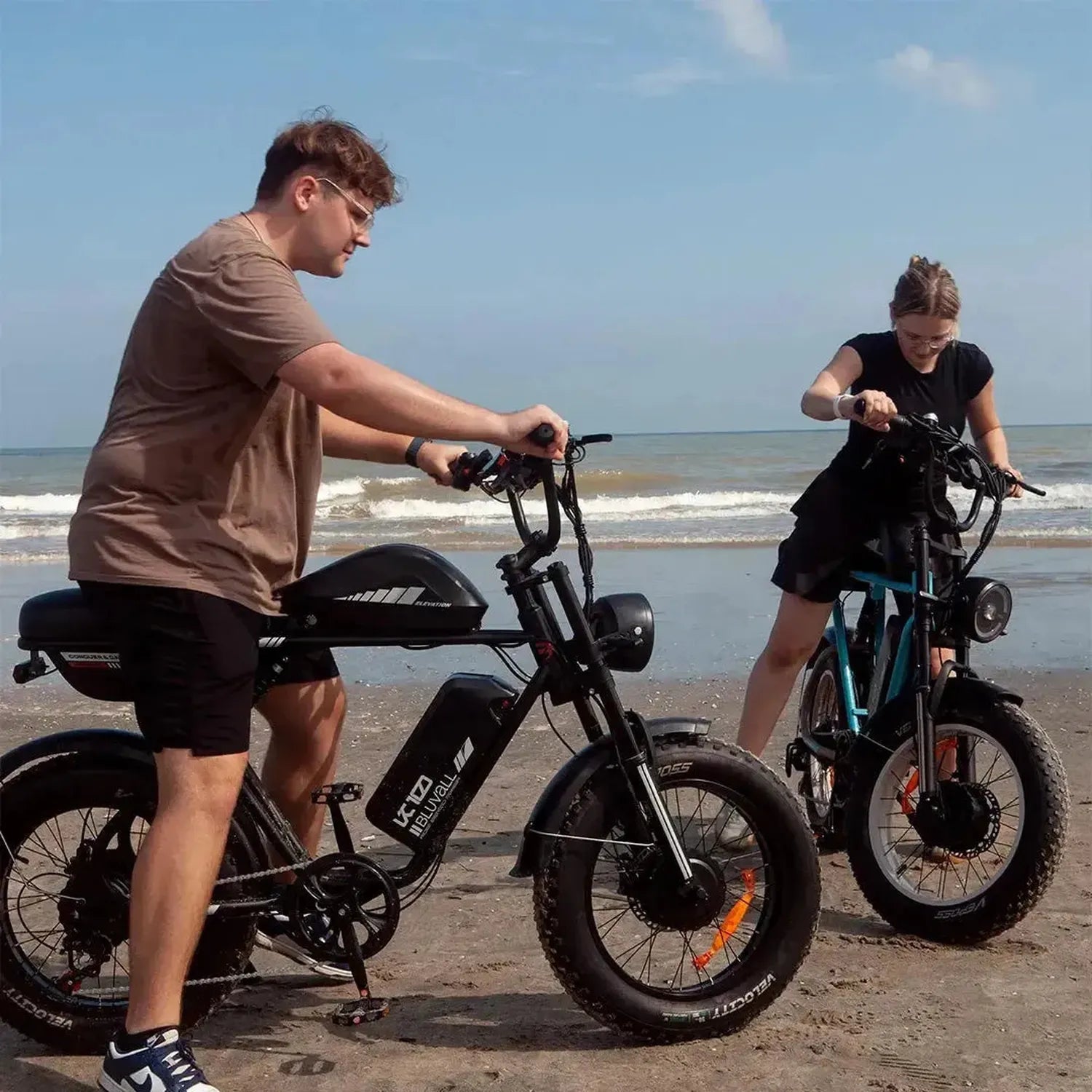 Bluvall K10 Trail Electric Bike Fat Tyre Long Range Dual Battery up to 56 Km/h