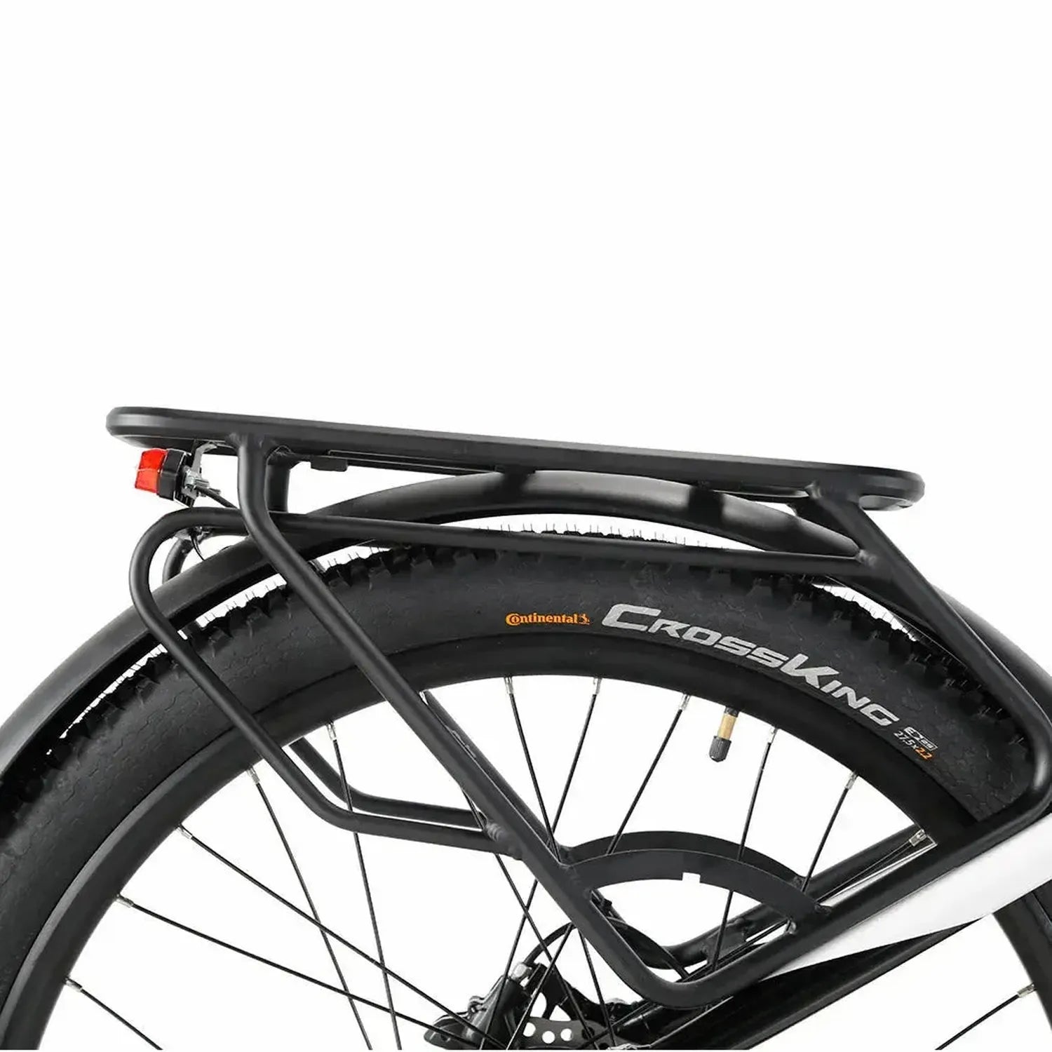 CYSUM Panda Step Through Electric Bike with Rack and Removable Battery up to 25 Km/h