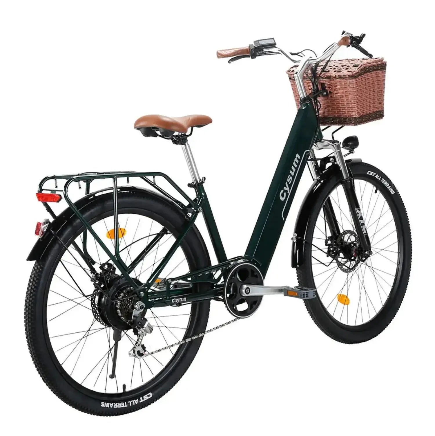 CYSUM Cityrun Electric Bike Step Through Commuter E-Bike Adults up to 32 Km/h