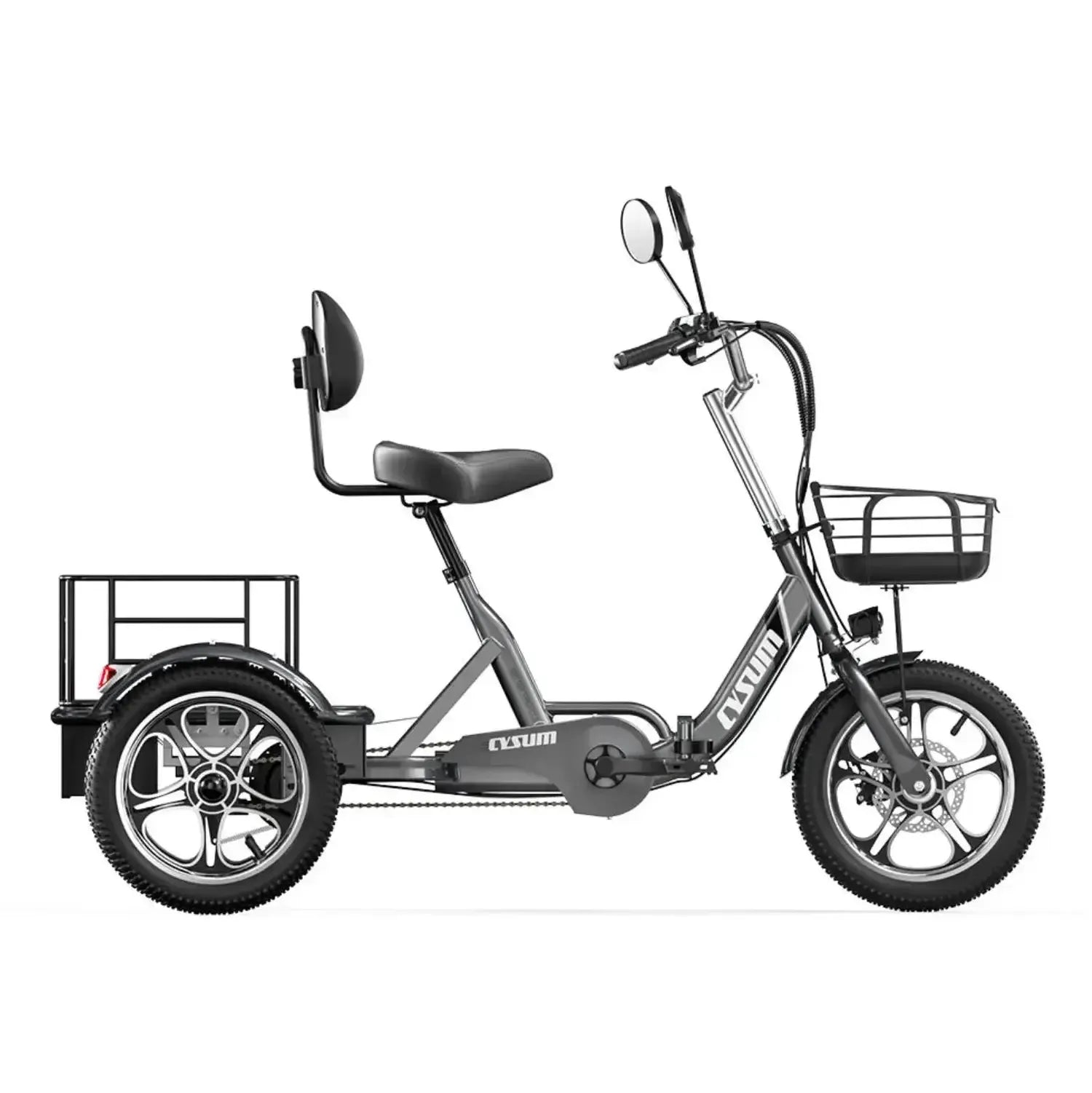 CYSUM T1 Pro Electric Tricycle Long Range Cargo E-Trike Adults up to 25 Km/h