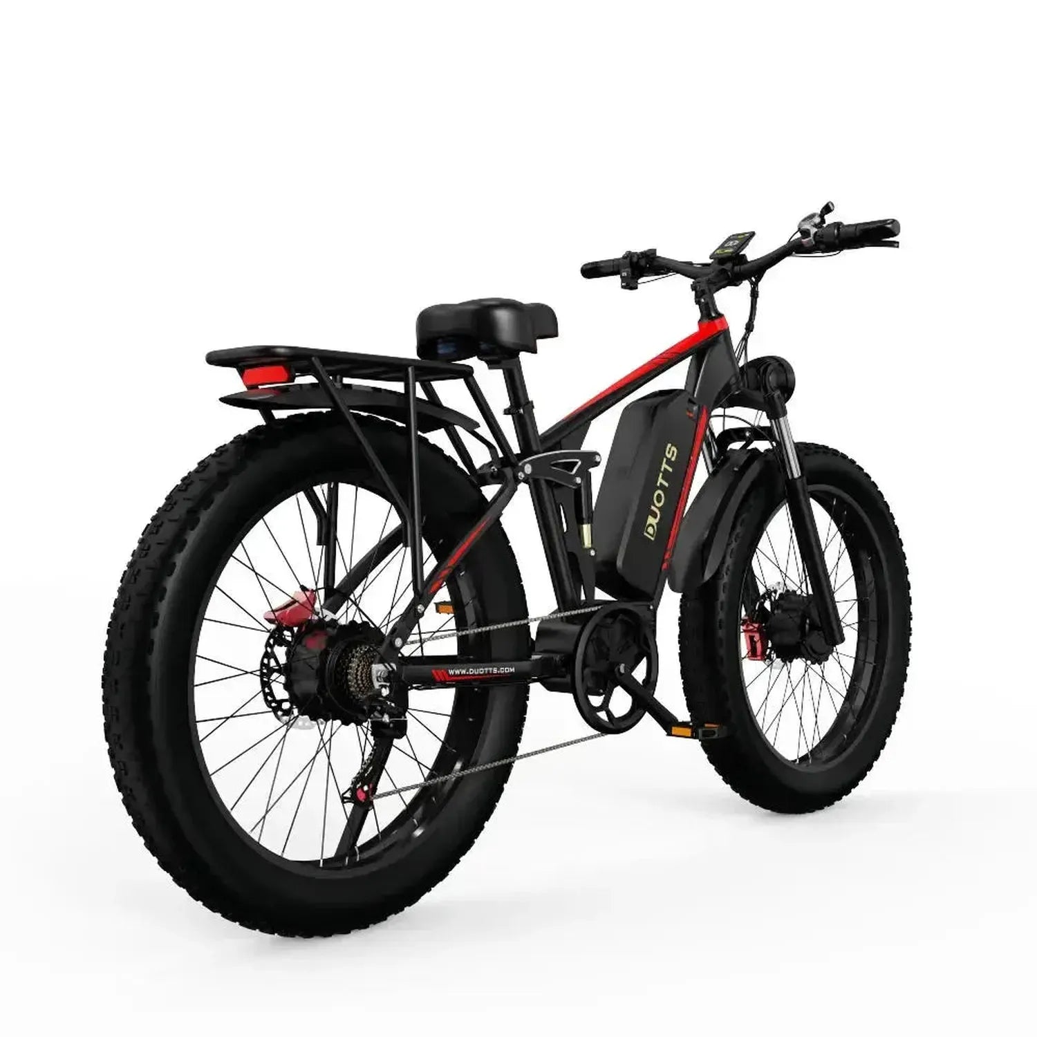 DUOTTS S26 Electric Bike Fat Tyre Full Suspension with Bluetooth Display up to 60 Km/h