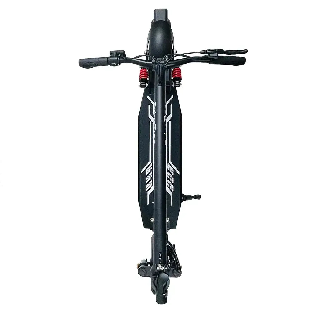 DriveTron DT08-48 V Electric Scooter – 500 W Rear Hub Motor (Peak ~1,100 W), 10″ Tubeless Tires, 48 V 13 Ah Battery, Up to 40 km/h (25 mph), 40–50 km (25–31 mi) Range, Dual Suspension, E-ABS + Front Disc Brake