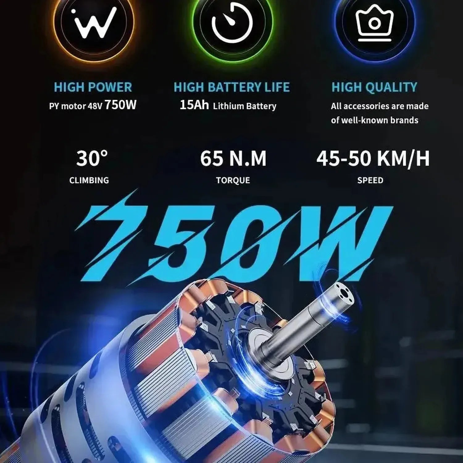 DUOTTS C29 Electric Bike 29 Inch Commuter with Suspension and LCD up to 50 Km/h