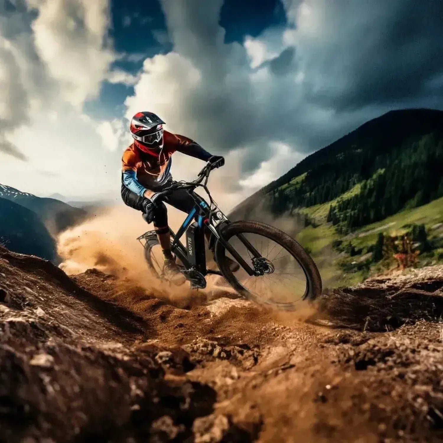 DUOTTS C29 Dual Battery Electric Bike 29 Inch with App and Rear Rack up to 50 Km/h