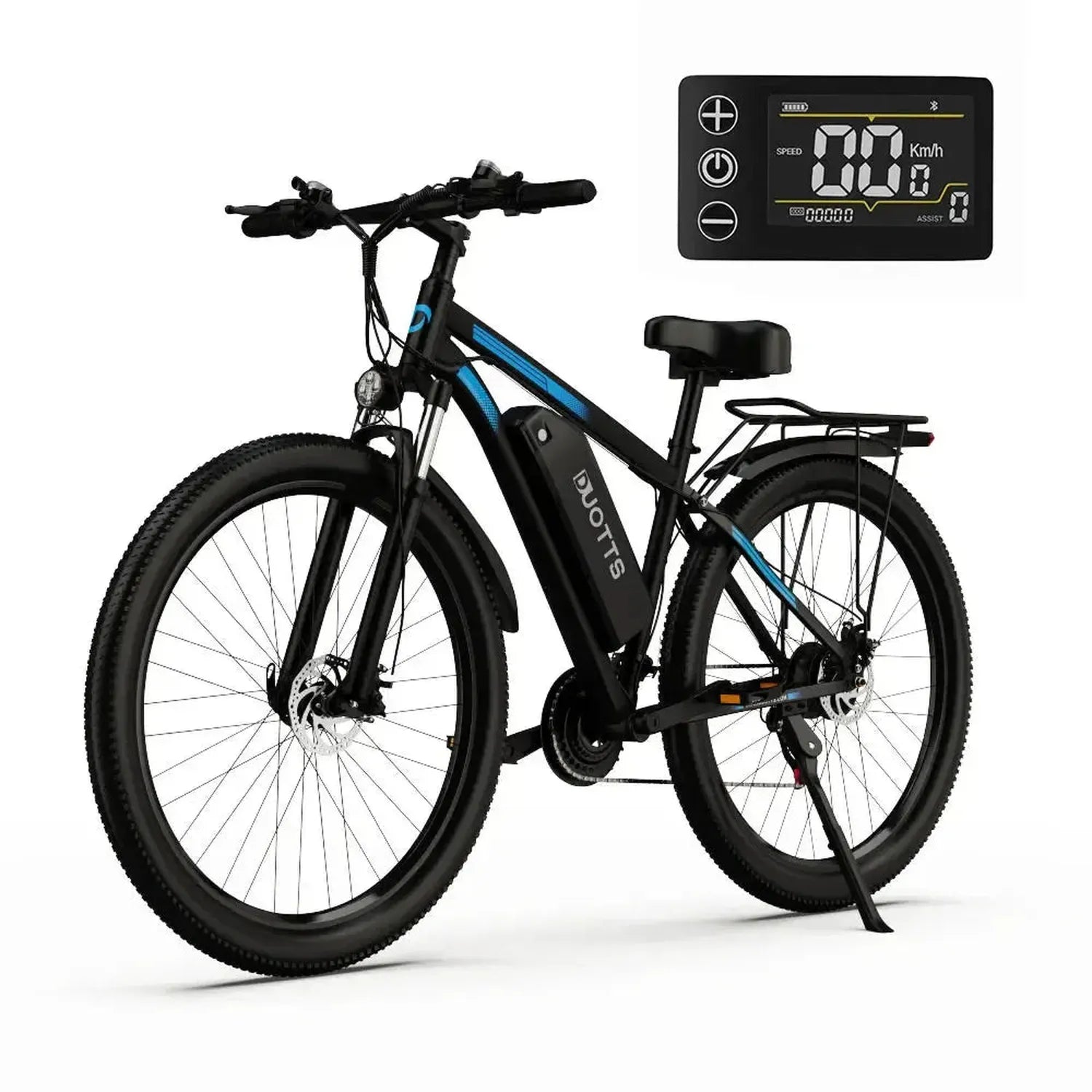DUOTTS C29 Dual Battery Electric Bike 29 Inch with App and Rear Rack up to 50 Km/h