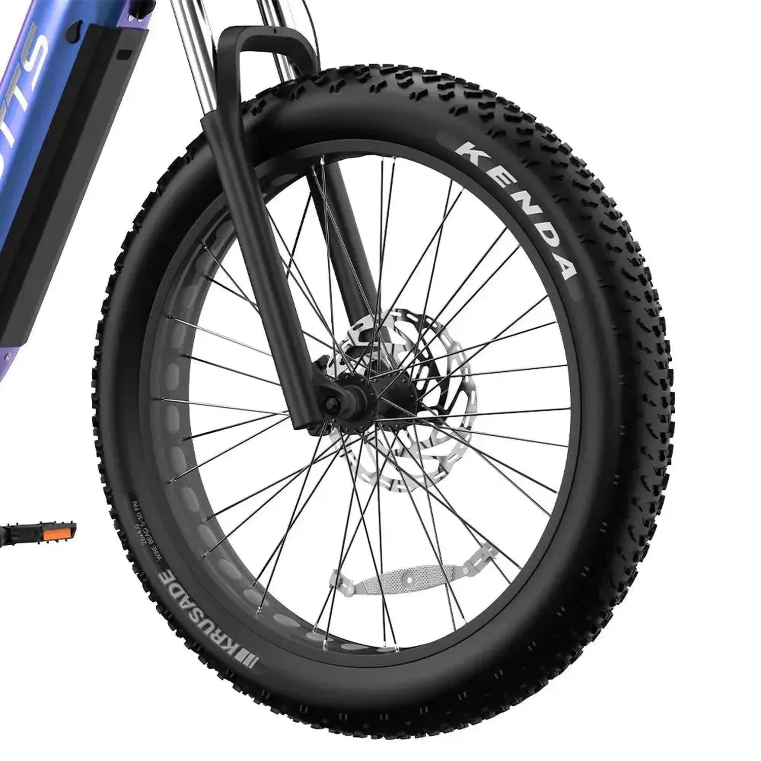 DUOTTS E26 Electric Bike Fat Tyre Full Suspension with Hydraulic Brakes up to 55 Km/h