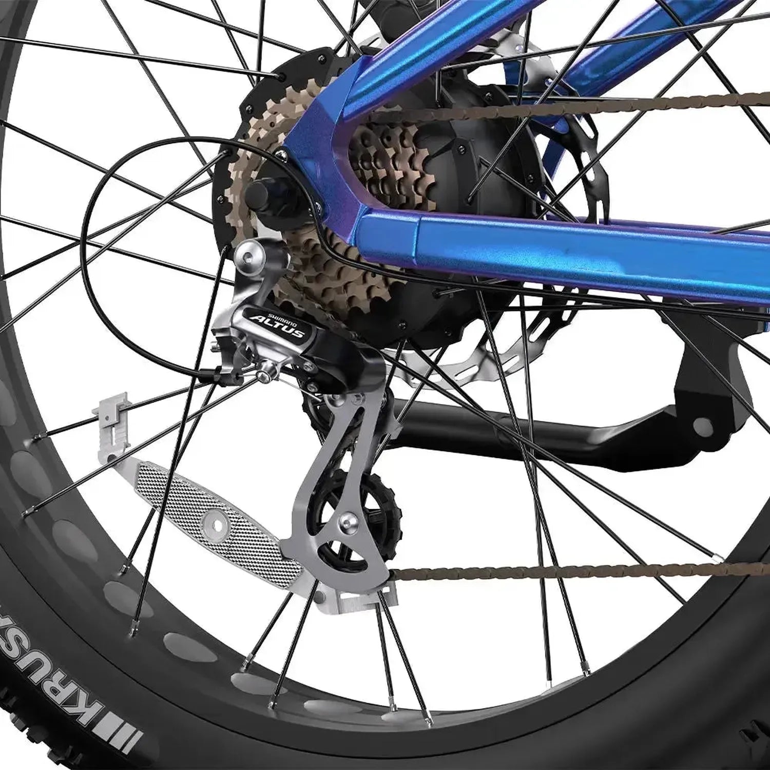 DUOTTS E26 Electric Bike Fat Tyre Full Suspension with Hydraulic Brakes up to 55 Km/h